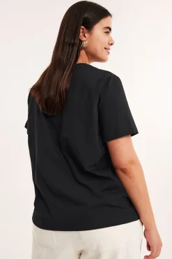 Klasyczny t-shirt z bawełny