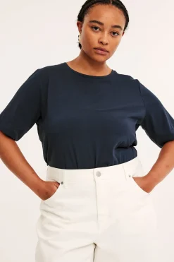 Klasyczny t-shirt z bawełny