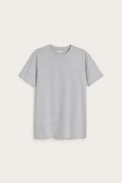 Klasyczny t-shirt z mieszanki bawełny