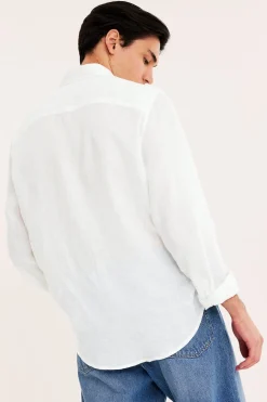 Koszula lniana regular fit