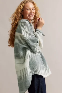 Koszula oversize z lnu
