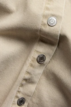 Koszula z krótkimi rękawami, z bawełny twill