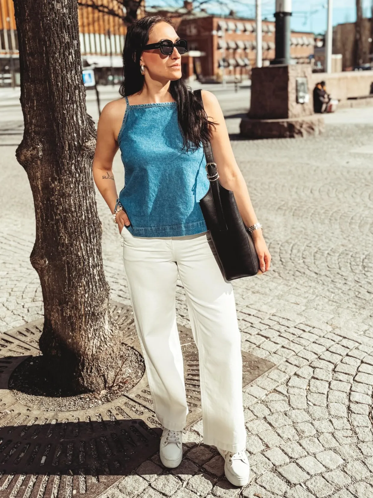 Koszulka z denimu