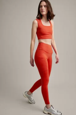 Legginsy do ćwiczeń, z kieszenią