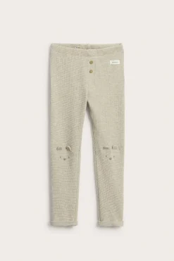 Legginsy o strukturze wafla