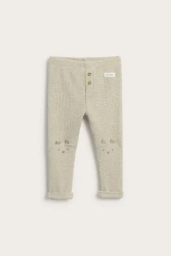 Legginsy o strukturze wafla