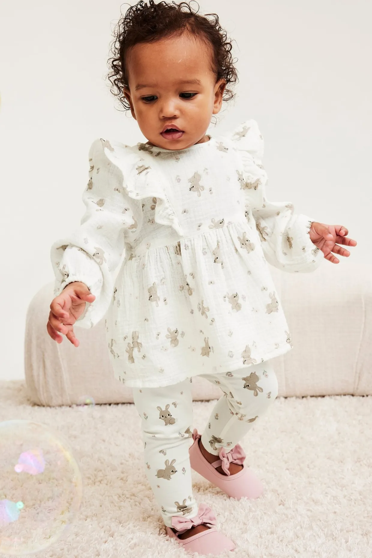 Legginsy w króliczki
