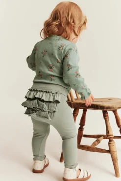 Legginsy z falbaną