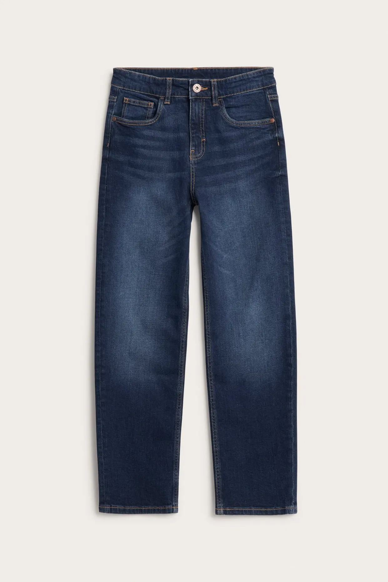Loose jeans mid waist