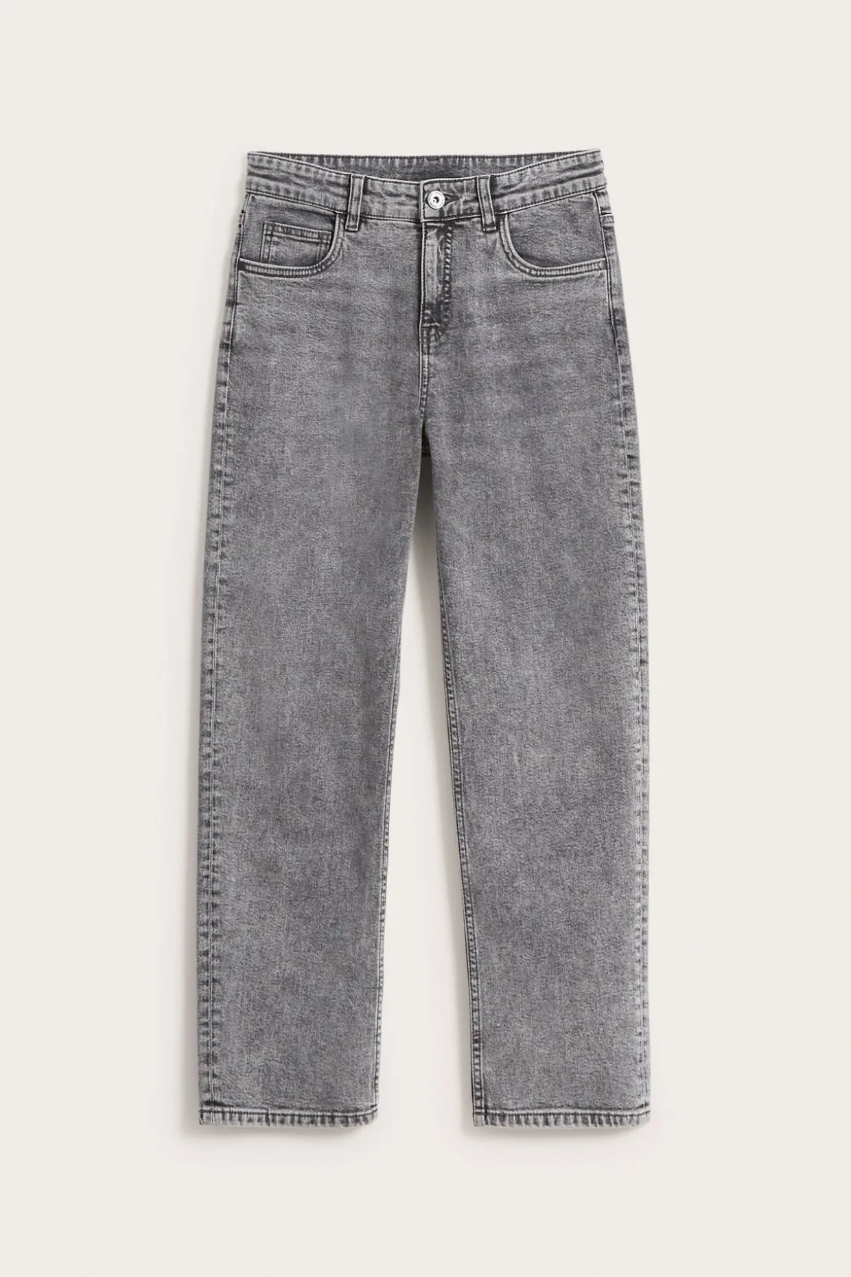 Loose jeans mid waist