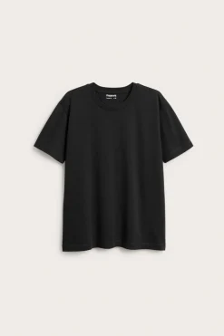 Luźny t-shirt z bawełny