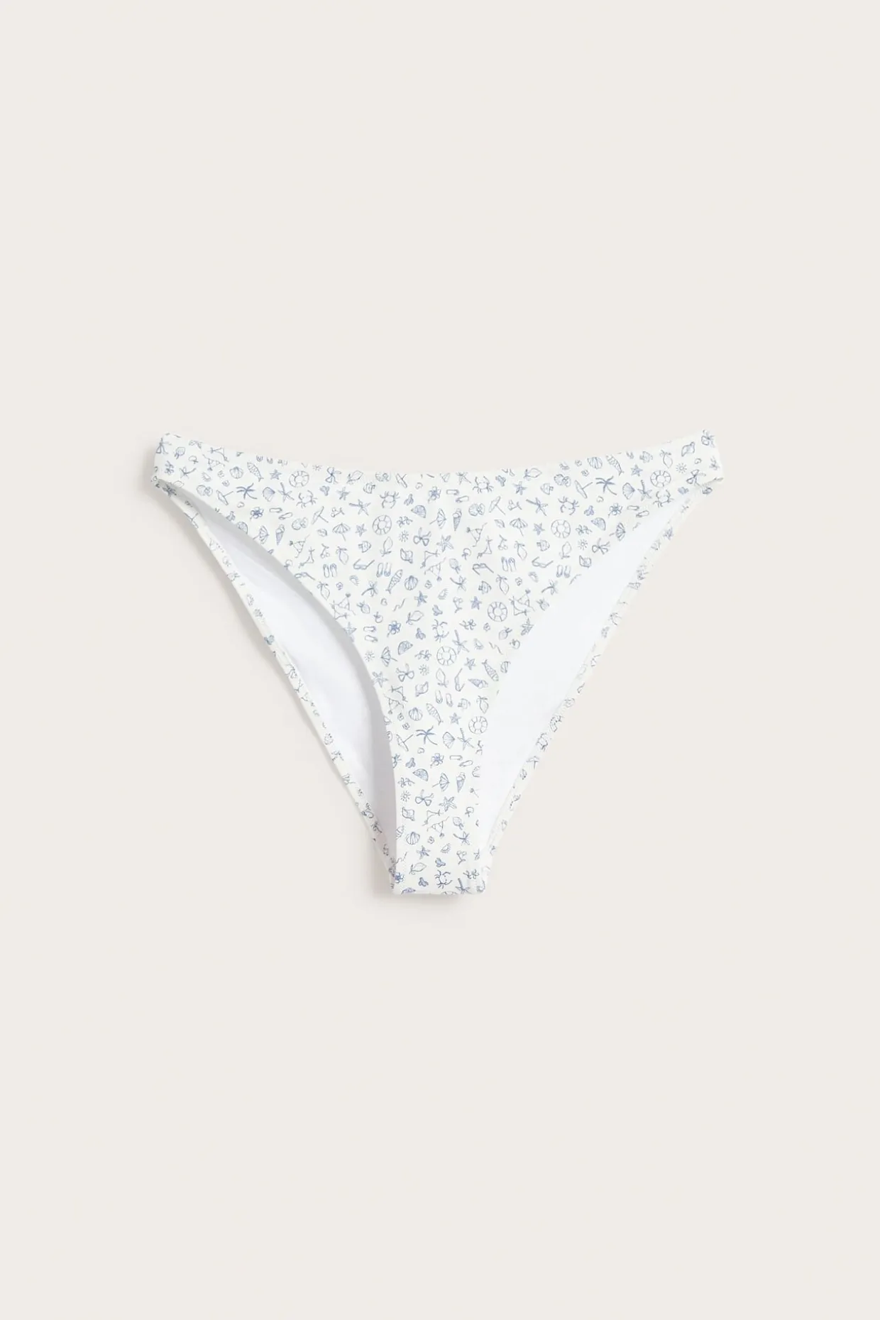 Majtki od bikini, brazyliany wysoko wycięte