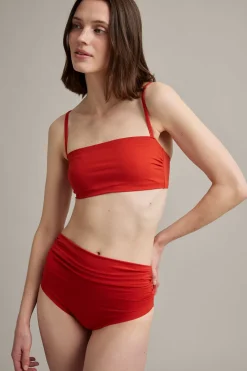 Majtki od bikini, figi z wywijanym pasem
