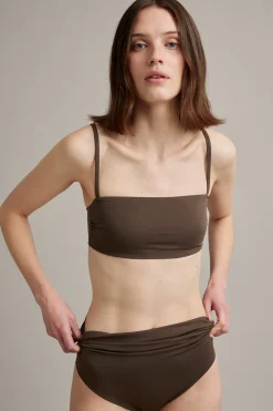 Majtki od bikini, figi z wywijanym pasem