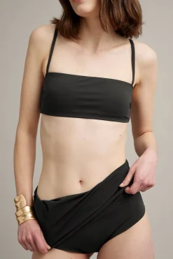 Majtki od bikini, figi z wywijanym pasem