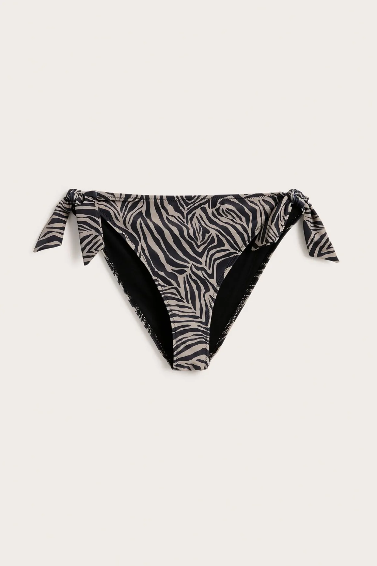 Majtki od bikini, we wzory, z wiązaniem