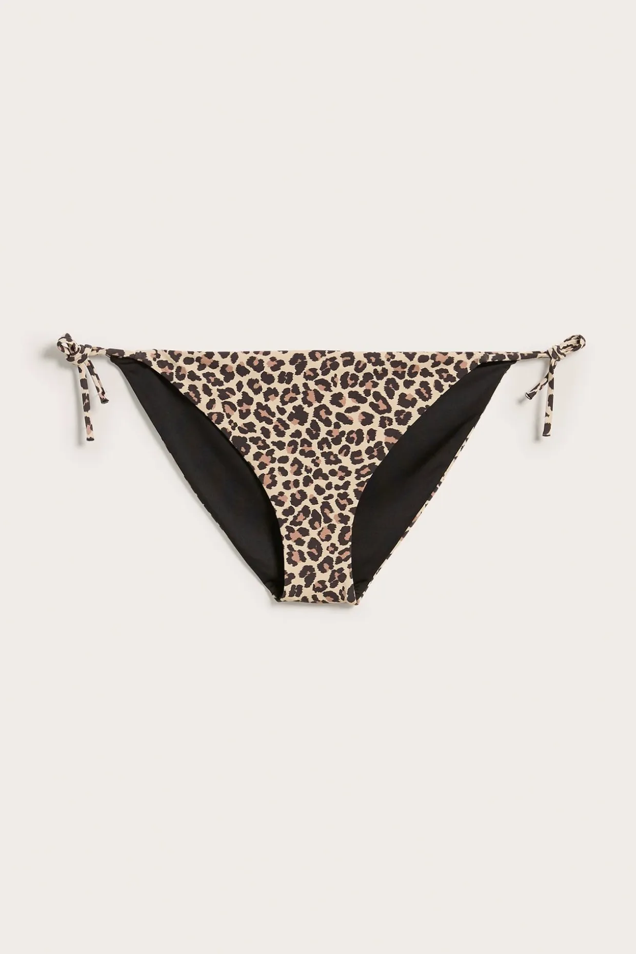 Majtki od bikini, we wzór w lamparta