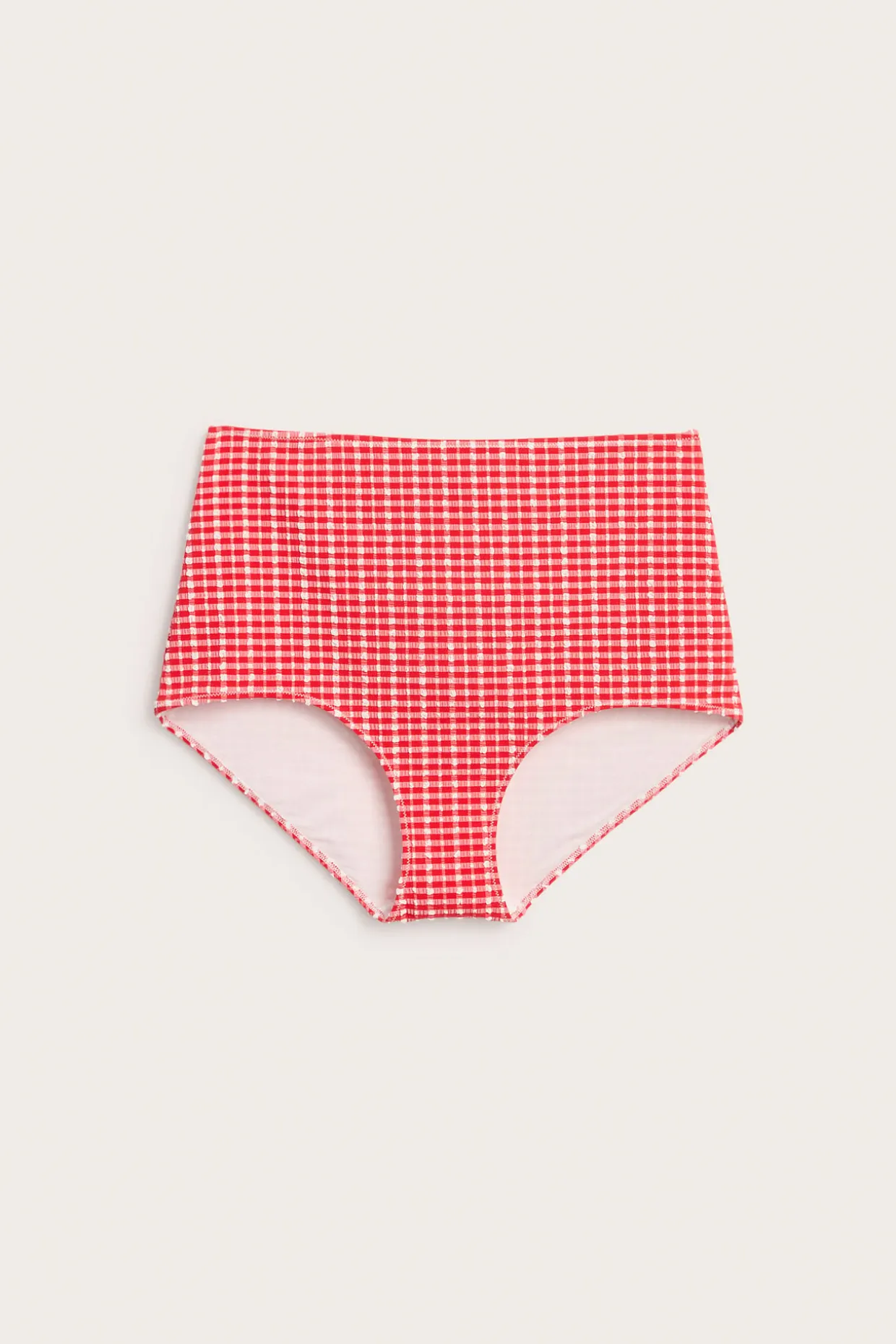 Majtki od bikini, w kratkę, biodrówki