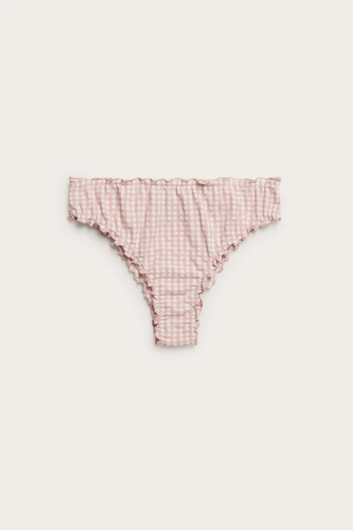 Majtki od bikini, w kratkę, Newbie Woman