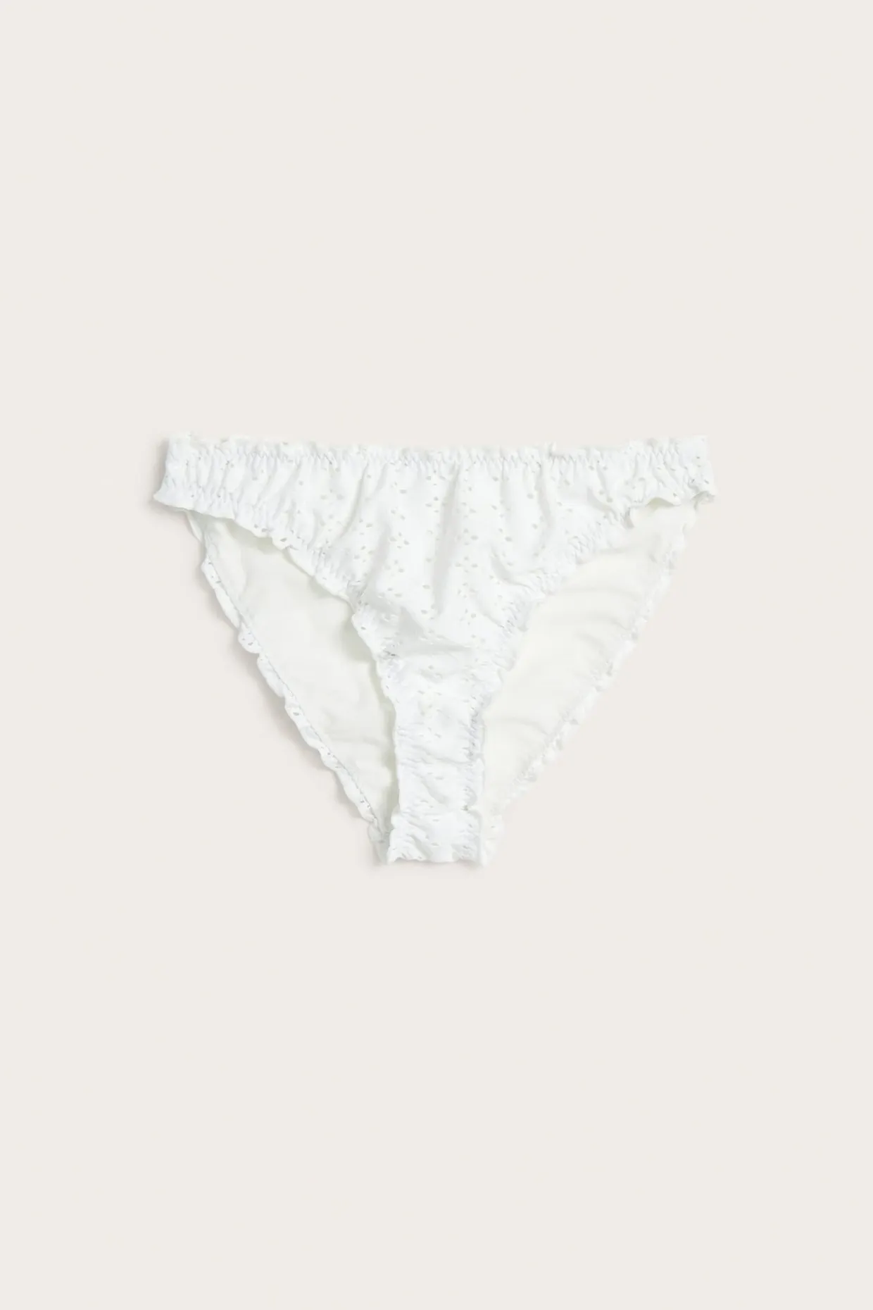 Majtki od bikini, z falbaną