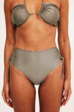Majtki od bikini, z wiązaniem