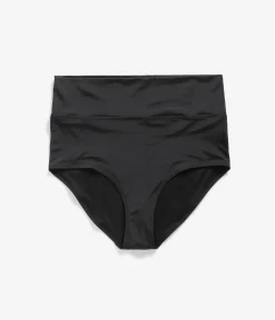 Majtki od bikini, z wywijanym pasem