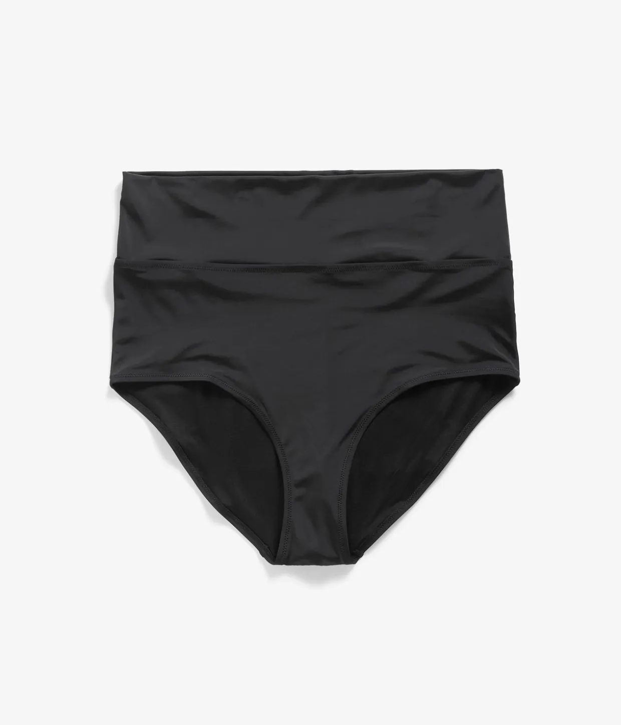 Majtki od bikini, z wywijanym pasem