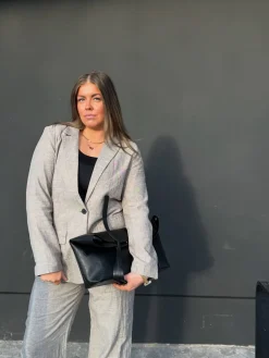 Marynarka z mieszanki lnu