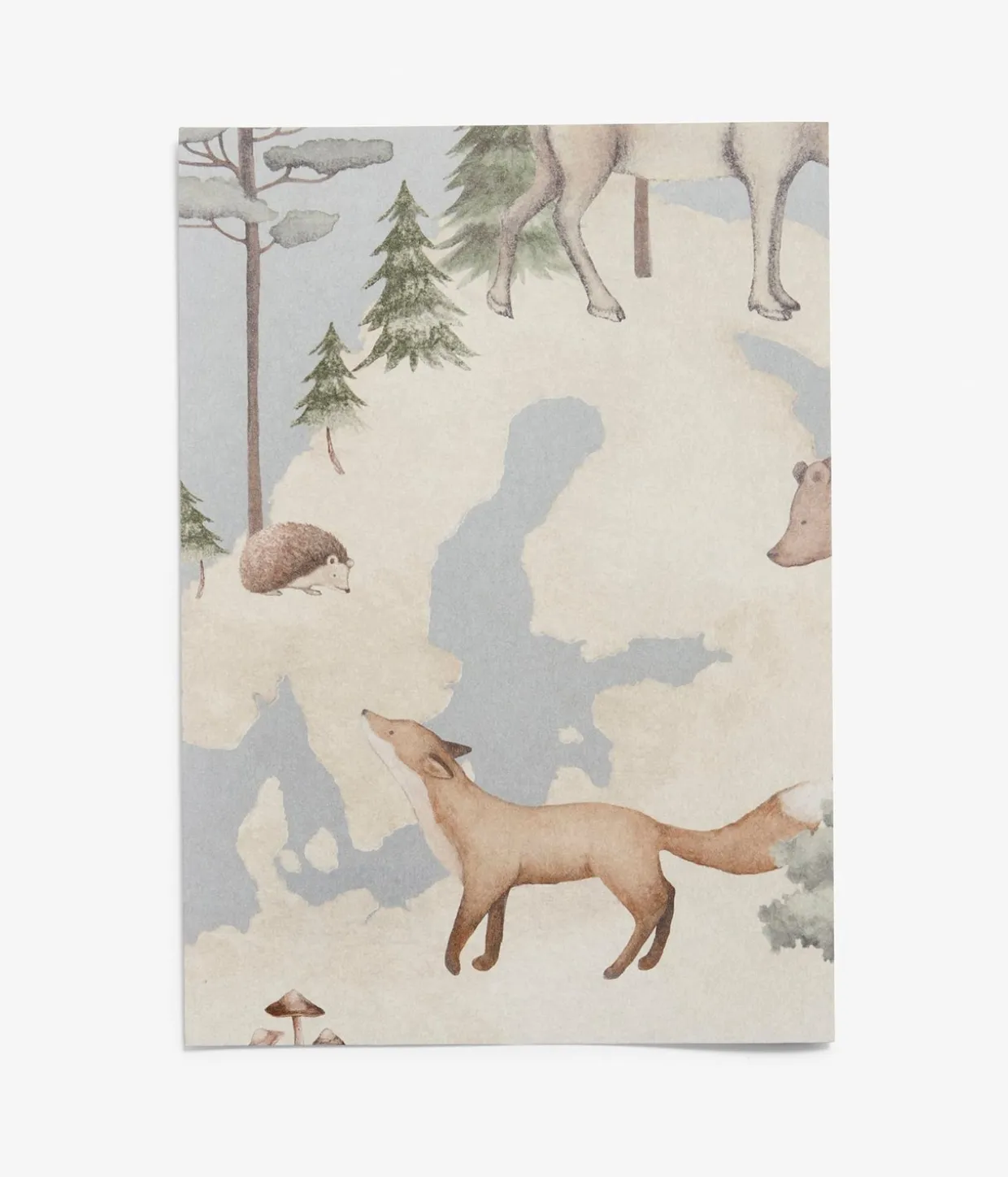 Próbka tapety Little Explorer - Mural