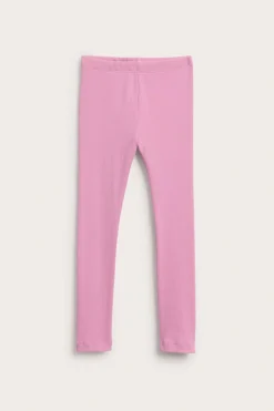Prążkowane legginsy