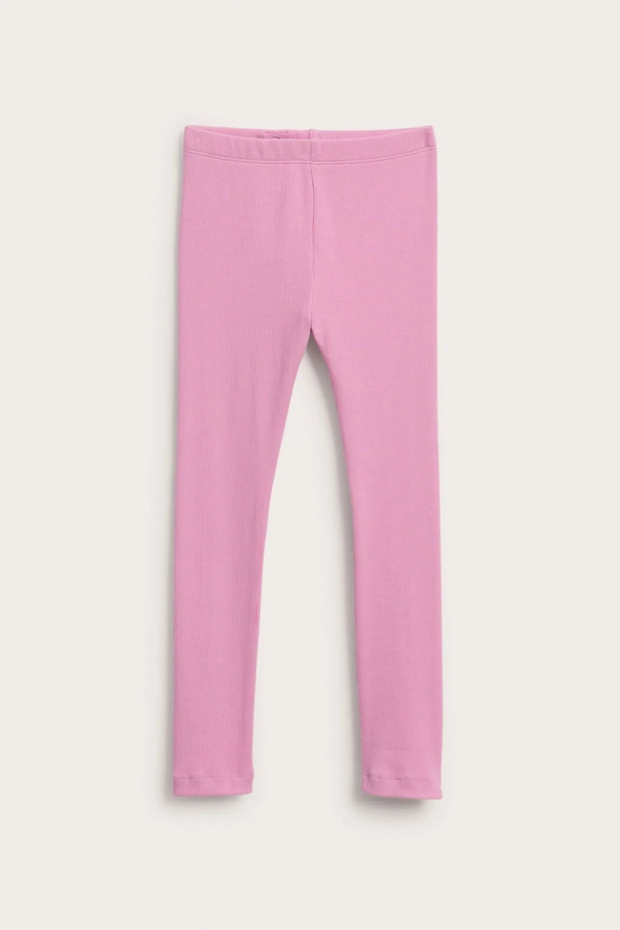 Prążkowane legginsy