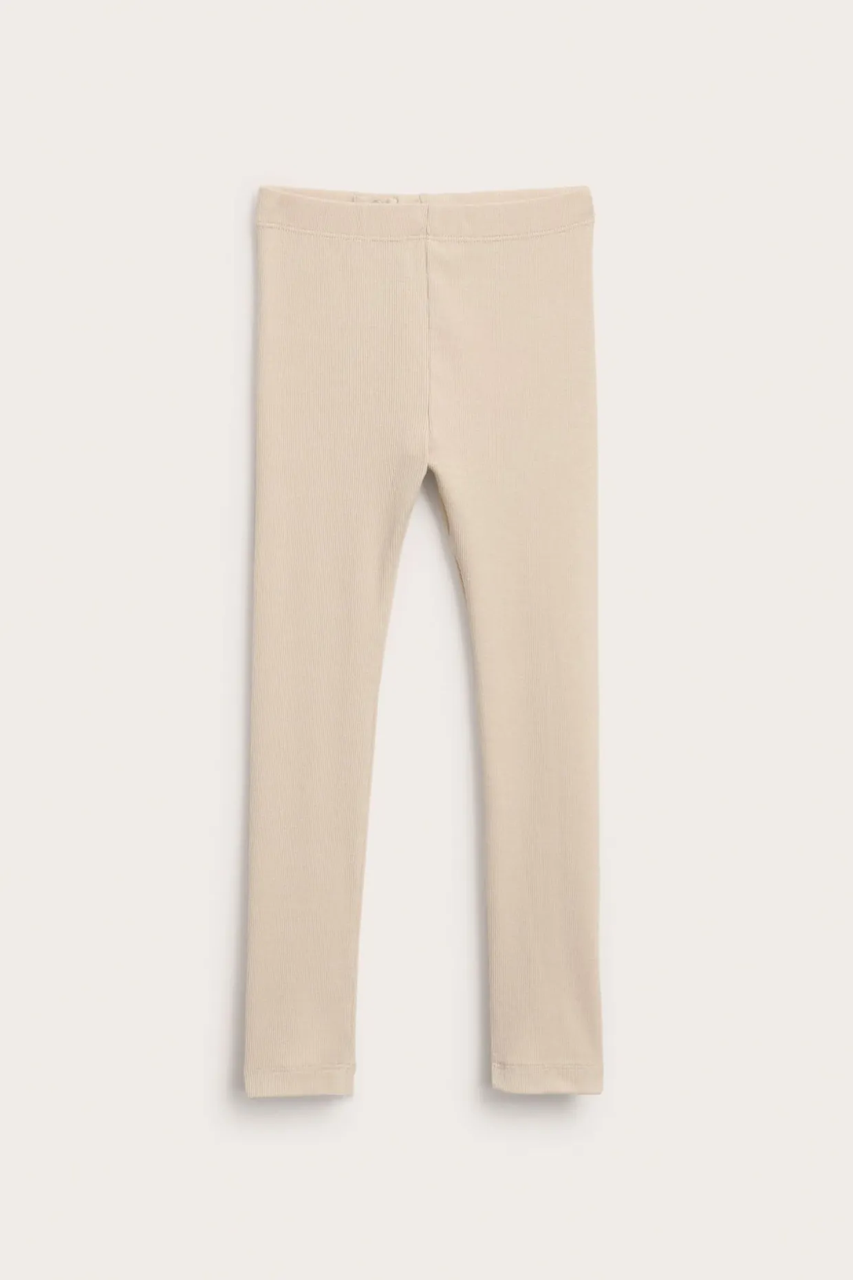 Prążkowane legginsy