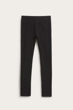 Prążkowane legginsy