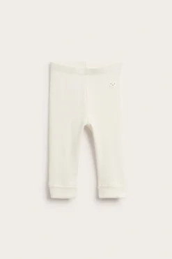 Prążkowane legginsy
