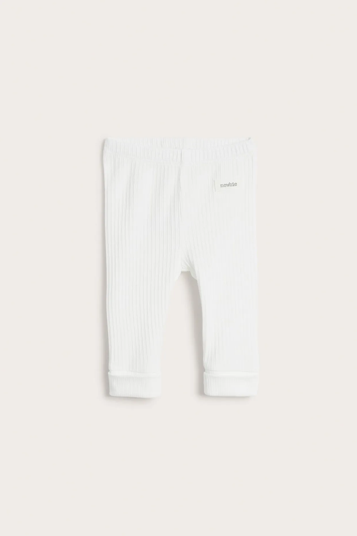 Prążkowane legginsy