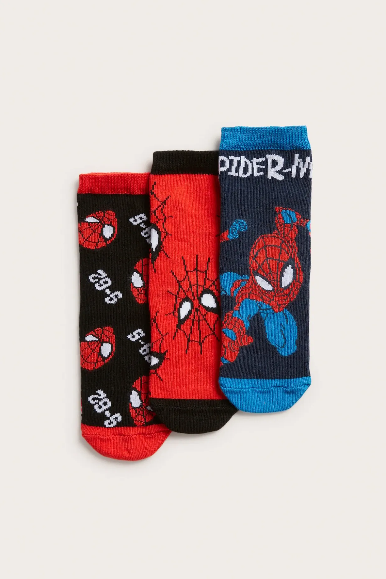 Skarpetki Spiderman, 3-pak