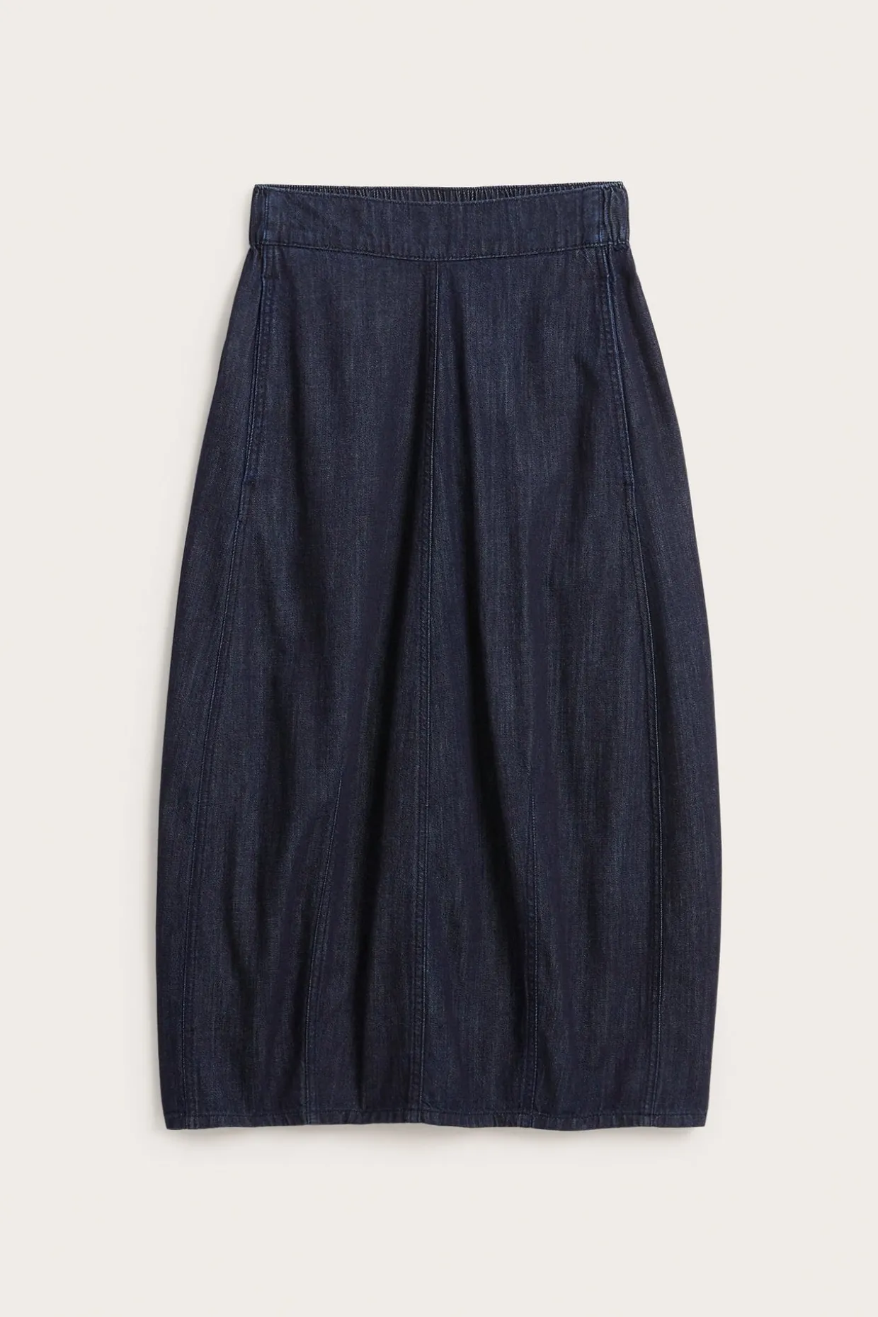 Spódnica barrel z denimu