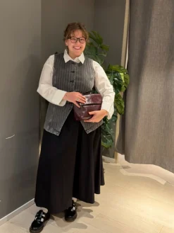 Spódnica z popeliny bawełnianej