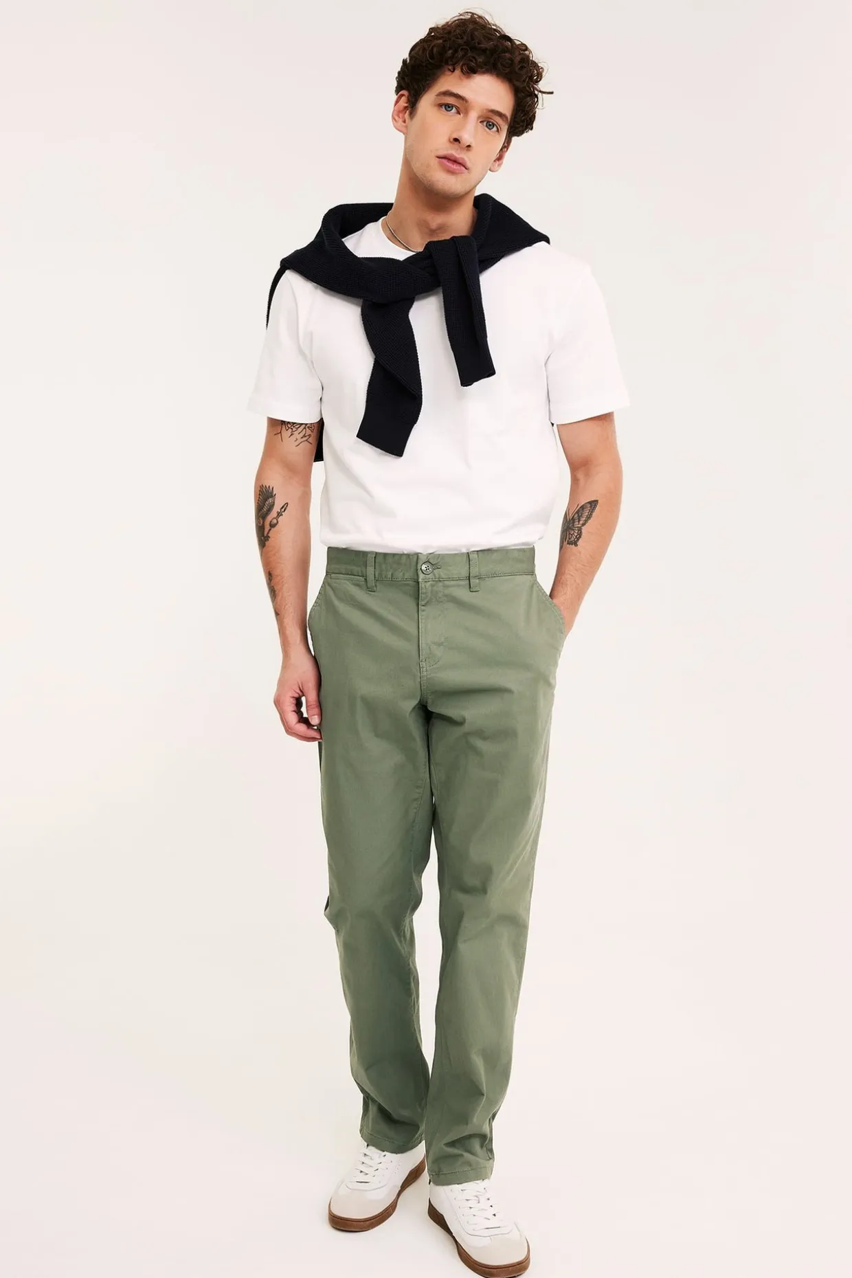 Spodnie chino regular fit