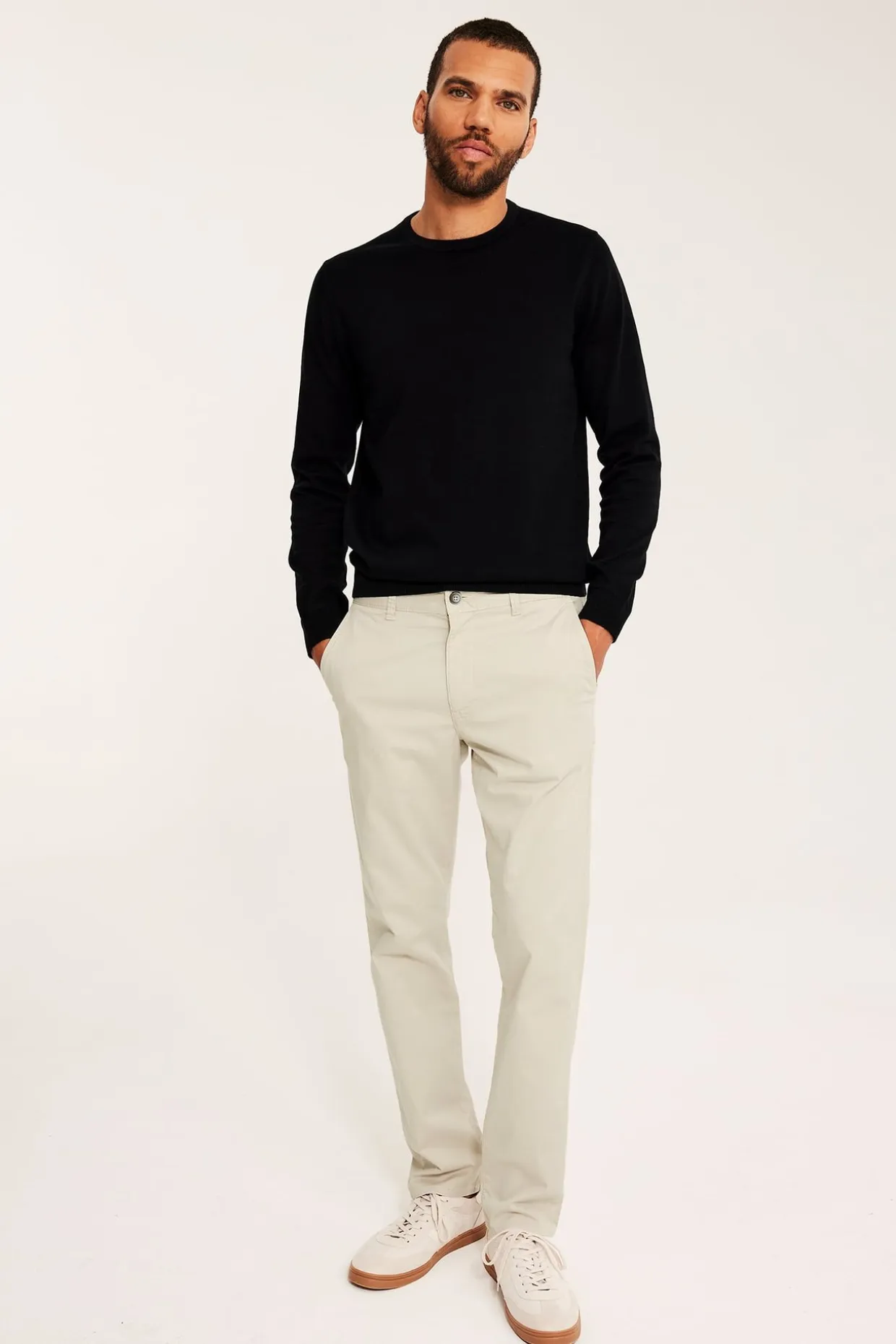 Spodnie chino regular fit