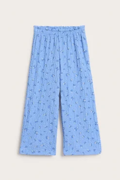 Spodnie culotte w kwiaty