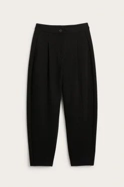 Spodnie garniturowe o kroju barrel fit
