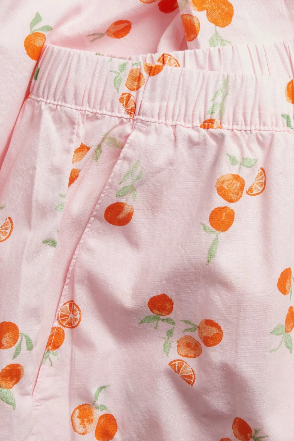 Spodnie piżamowe z tkaniny bawełnianej