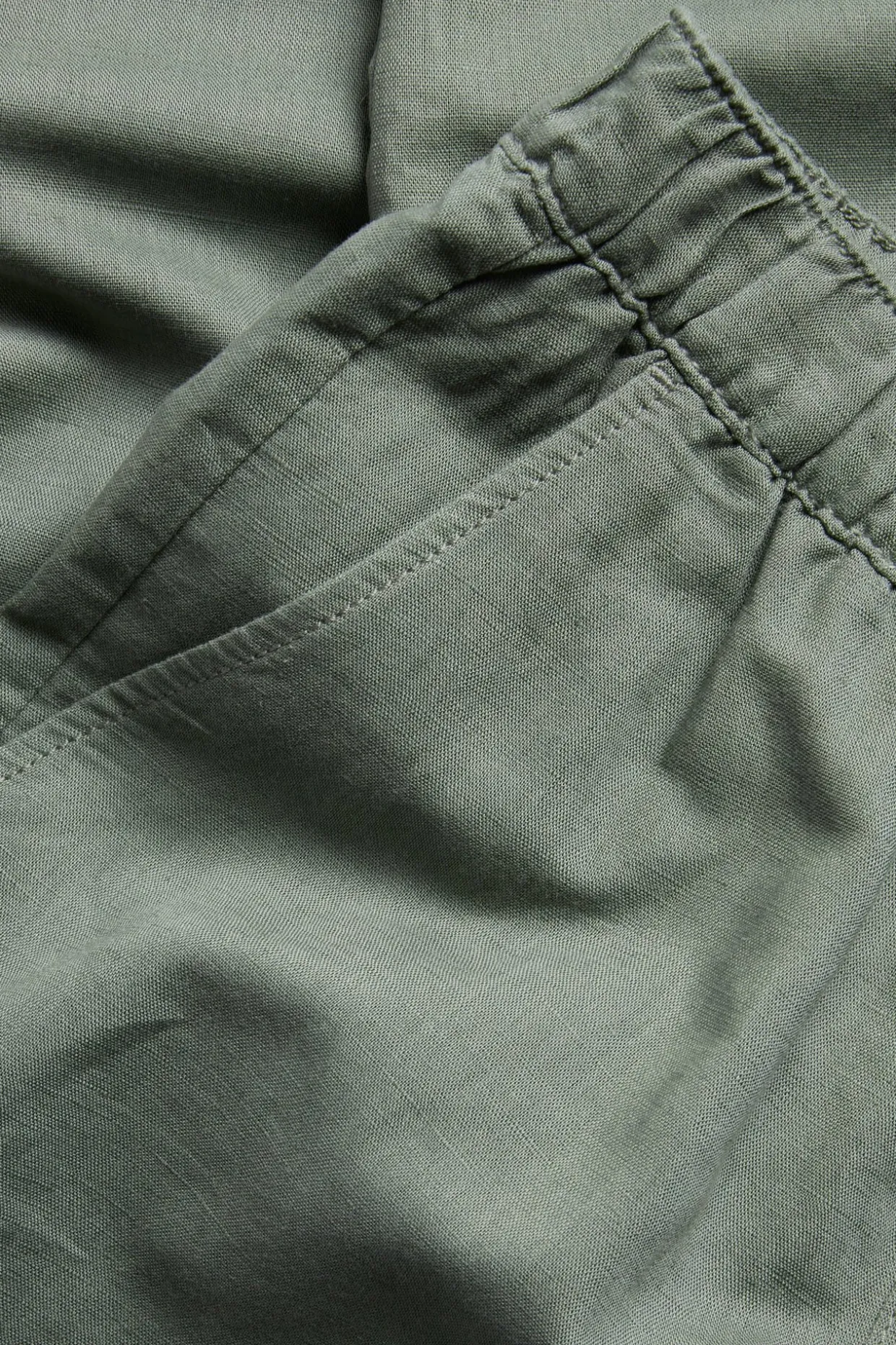 Spodnie z mieszanki lnu