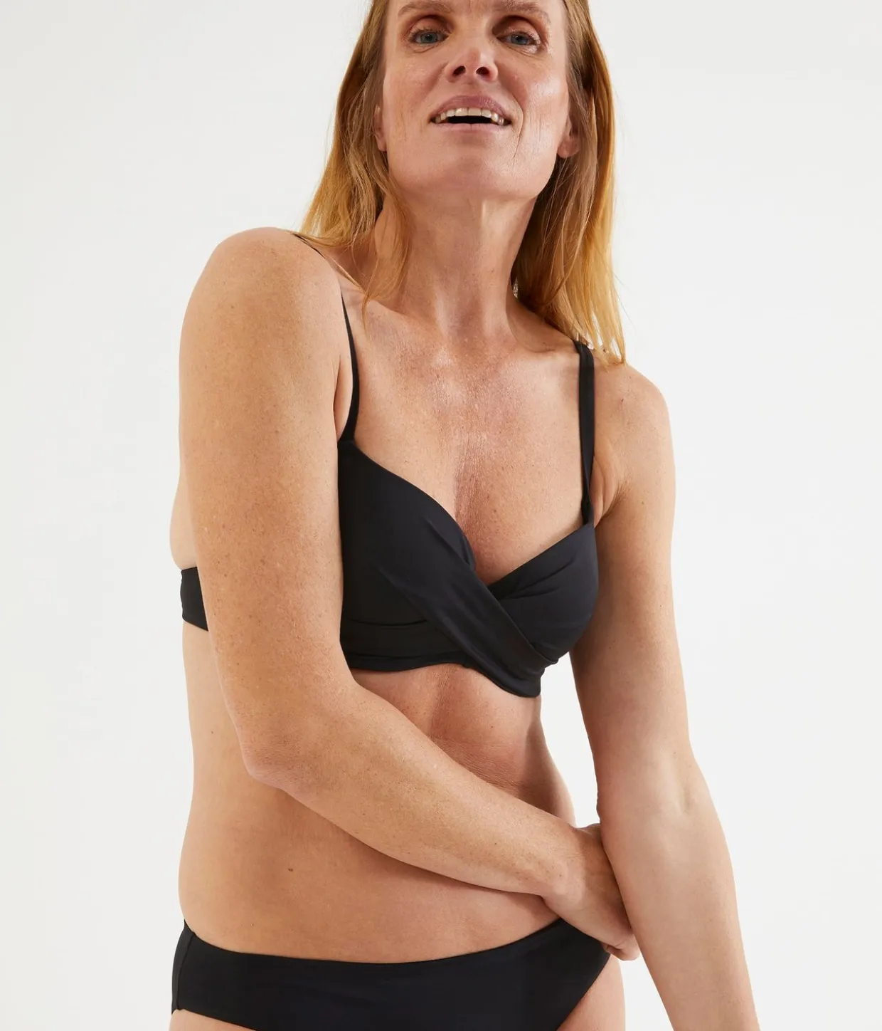 Stanik od bikini, kopertowy