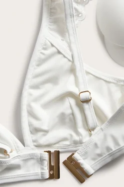 Stanik od bikini, z haftem angielskim