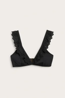 Stanik od bikini, z haftem angielskim