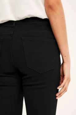 Straight jeans mid waist