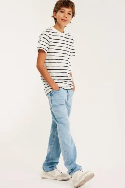 Straight jeans mid waist