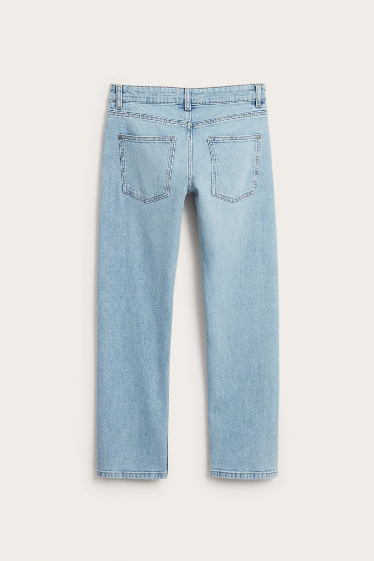 Straight jeans mid waist